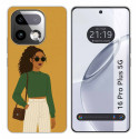 Funda Silicona para Realme 16 Pro+ Plus 5G diseño Mujer 02 Dibujos