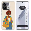 Funda Silicona para Realme 16 Pro+ Plus 5G diseño Mujer 05 Dibujos