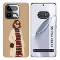 Funda Silicona para Realme 16 Pro+ Plus 5G diseño Mujer 09 Dibujos
