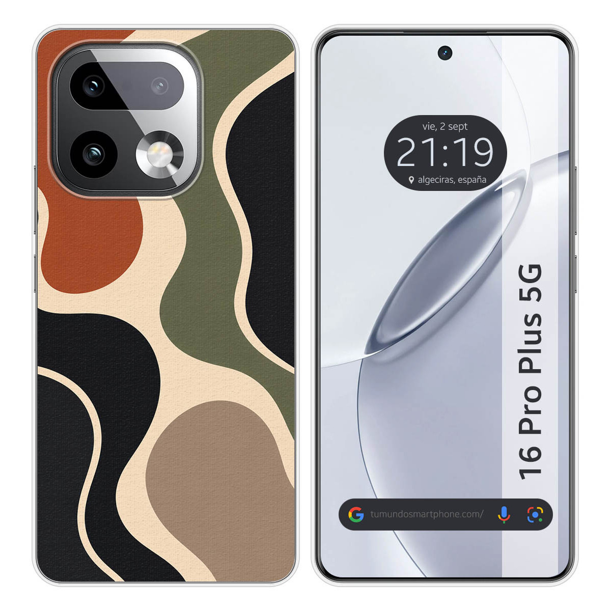 Funda Silicona para Realme 16 Pro+ Plus 5G diseño Splash 02 Dibujos