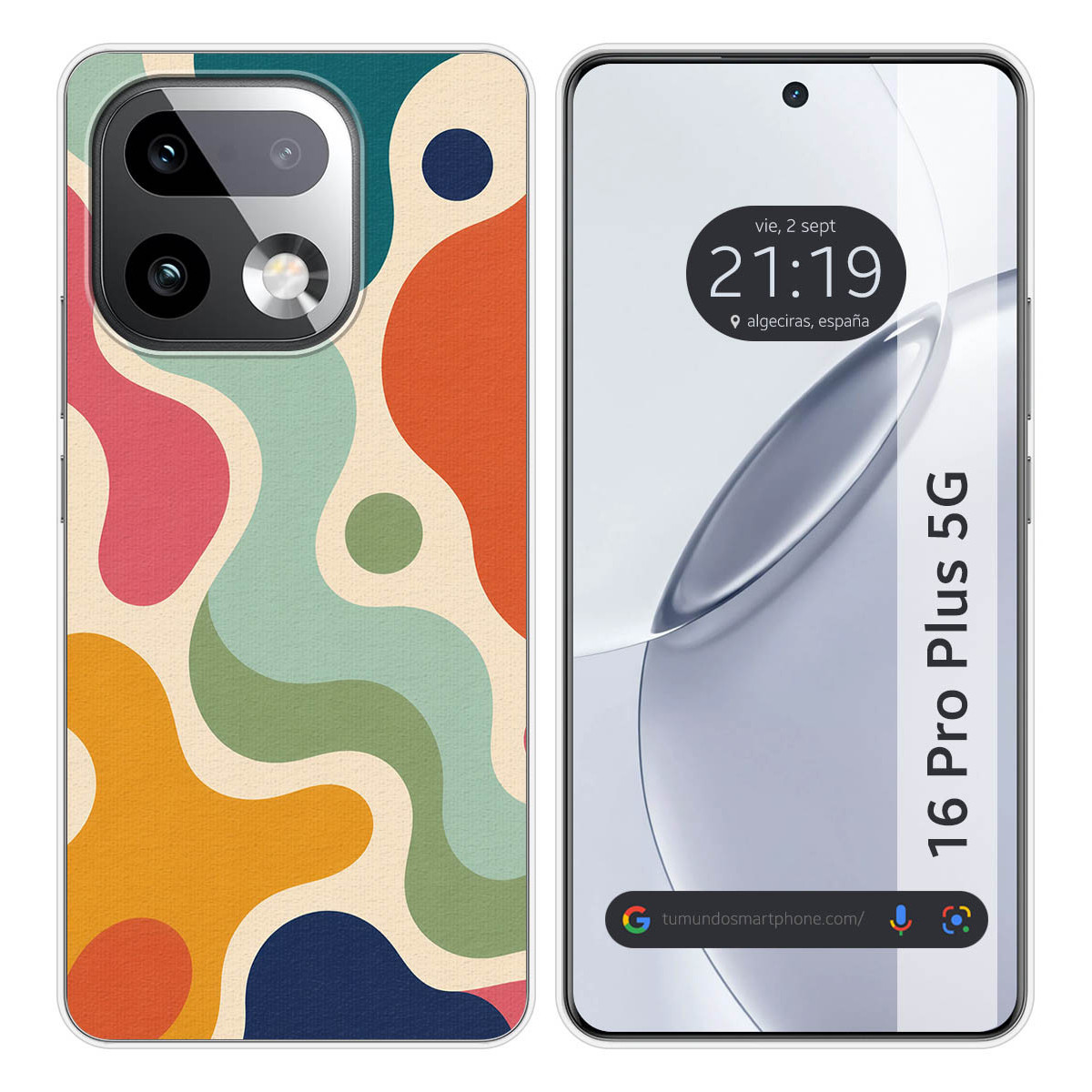 Funda Silicona para Realme 16 Pro+ Plus 5G diseño Splash 04 Dibujos