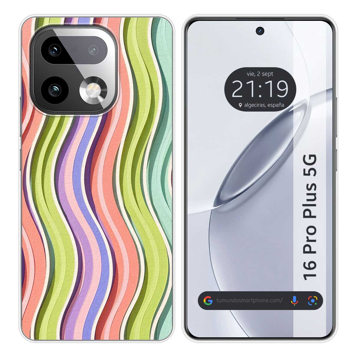 Funda Silicona para Realme 16 Pro+ Plus 5G diseño Splash 06 Dibujos