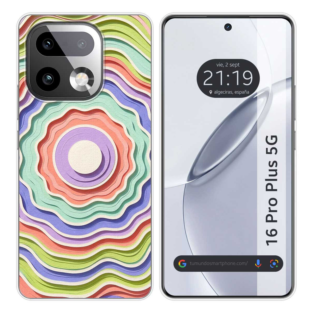 Funda Silicona para Realme 16 Pro+ Plus 5G diseño Splash 08 Dibujos