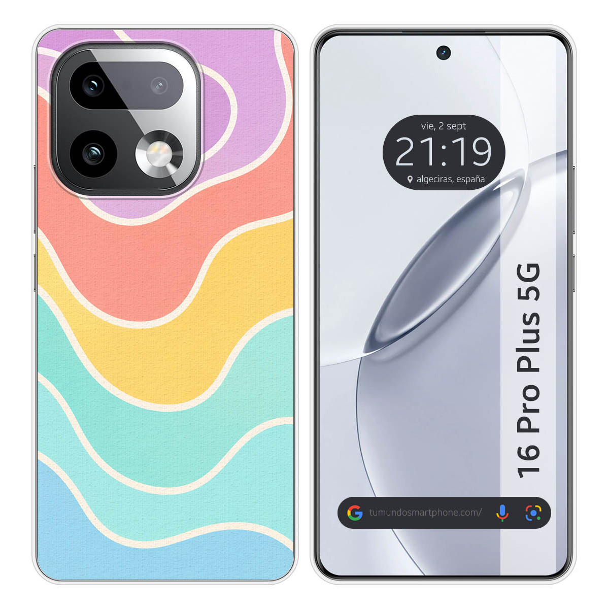 Funda Silicona para Realme 16 Pro+ Plus 5G diseño Splash 09 Dibujos