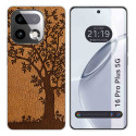 Funda Silicona para Realme 16 Pro+ Plus 5G diseño Cuero 03 Dibujos