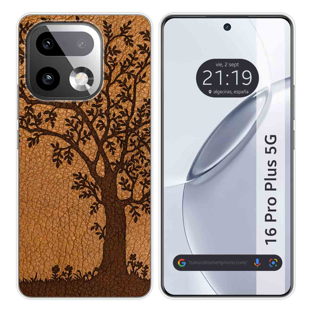 Funda Silicona para Realme 16 Pro+ Plus 5G diseño Cuero 03 Dibujos