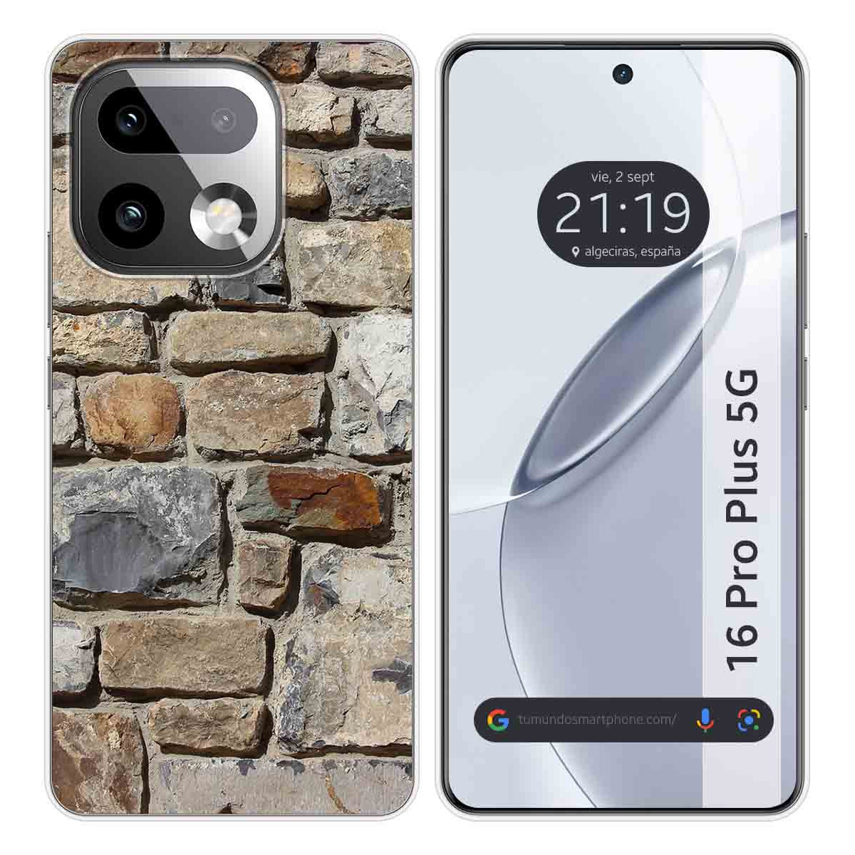 Funda Silicona para Realme 16 Pro+ Plus 5G diseño Ladrillo 03 Dibujos