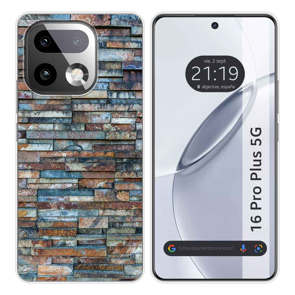 Funda Silicona para Realme 16 Pro+ Plus 5G diseño Ladrillo 05 Dibujos