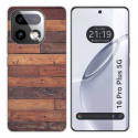 Funda Silicona para Realme 16 Pro+ Plus 5G diseño Madera 03 Dibujos