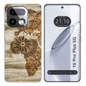 Funda Silicona para Realme 16 Pro+ Plus 5G diseño Madera 07 Dibujos