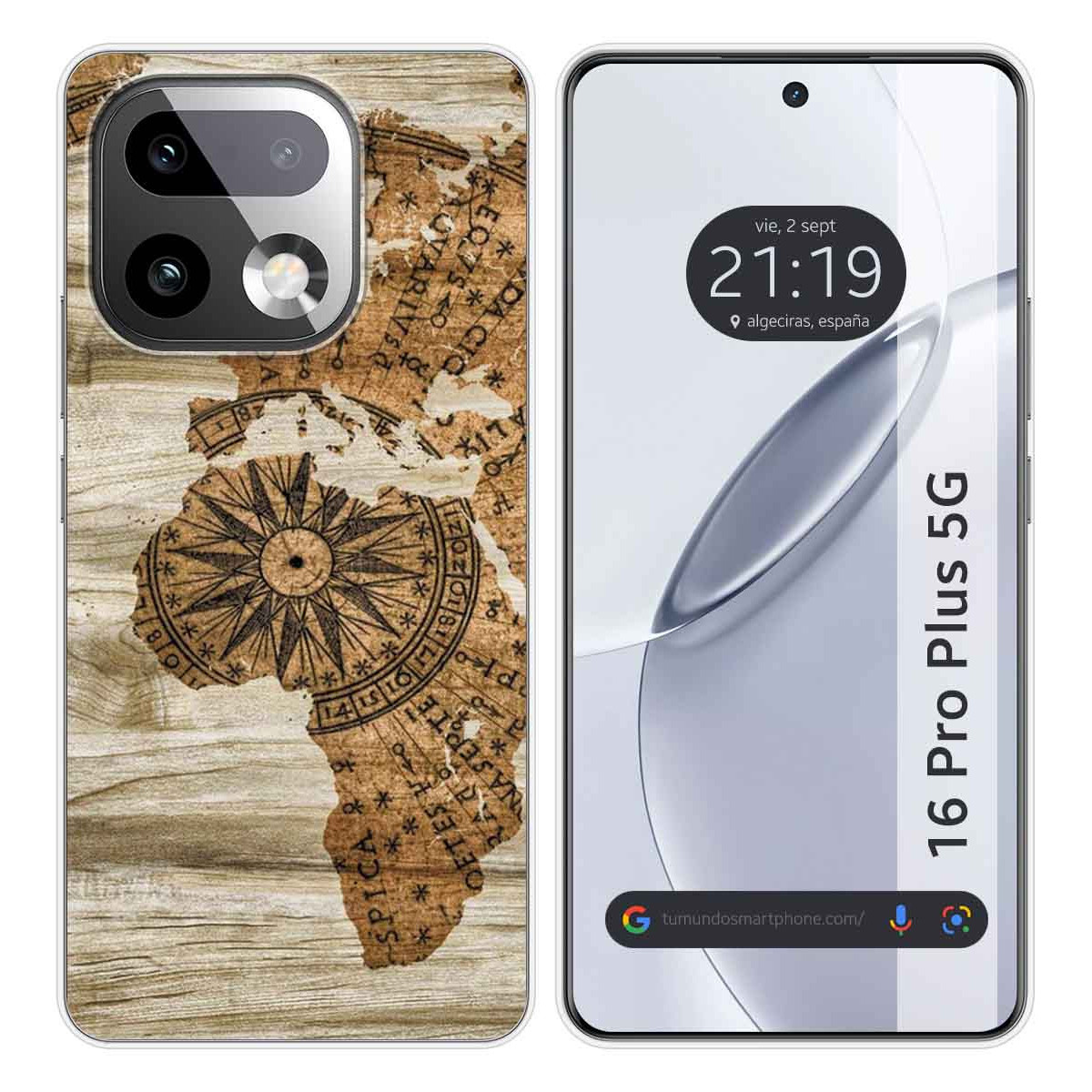 Funda Silicona para Realme 16 Pro+ Plus 5G diseño Madera 07 Dibujos