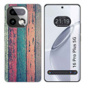 Funda Silicona para Realme 16 Pro+ Plus 5G diseño Madera 10 Dibujos