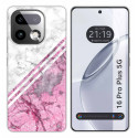 Funda Silicona para Realme 16 Pro+ Plus 5G diseño Mármol 03 Dibujos