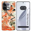 Funda Silicona para Realme 16 Pro+ Plus 5G diseño Mármol 12 Dibujos