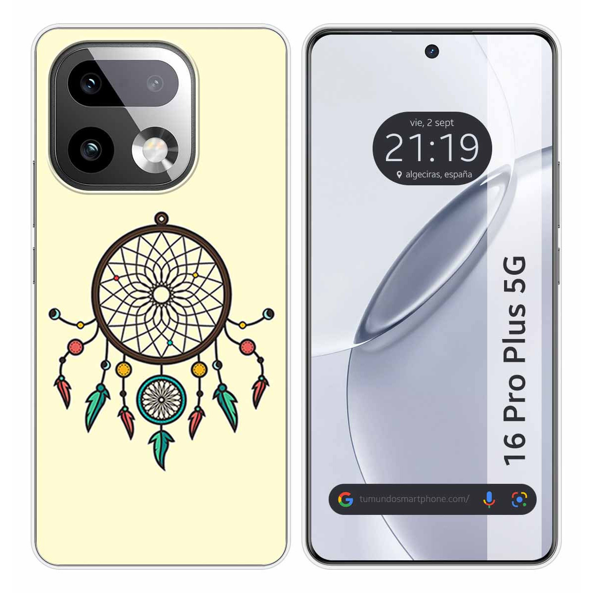 Funda Silicona para Realme 16 Pro+ Plus 5G diseño Atrapasueños Dibujos