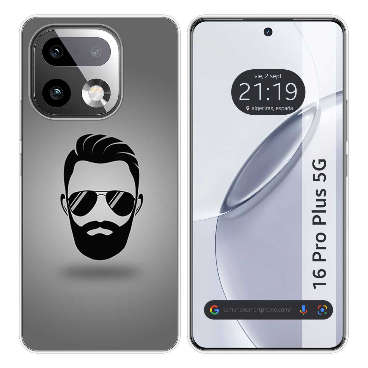 Funda Silicona para Realme 16 Pro+ Plus 5G diseño Barba Dibujos