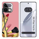 Funda Silicona para Realme 16 Pro+ Plus 5G diseño Brochas Dibujos