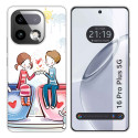 Funda Silicona para Realme 16 Pro+ Plus 5G diseño Café Dibujos