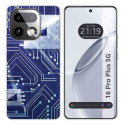 Funda Silicona para Realme 16 Pro+ Plus 5G diseño Circuito Dibujos