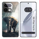 Funda Silicona para Realme 16 Pro+ Plus 5G diseño Elefante Dibujos