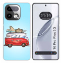 Funda Silicona para Realme 16 Pro+ Plus 5G diseño Furgoneta Dibujos