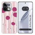 Funda Silicona para Realme 16 Pro+ Plus 5G diseño Flores Vintage Dibujos