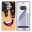 Funda Silicona para Realme 16 Pro+ Plus 5G diseño Helado Chocolate Dibujos