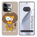 Funda Silicona para Realme 16 Pro+ Plus 5G diseño Leon Dibujos
