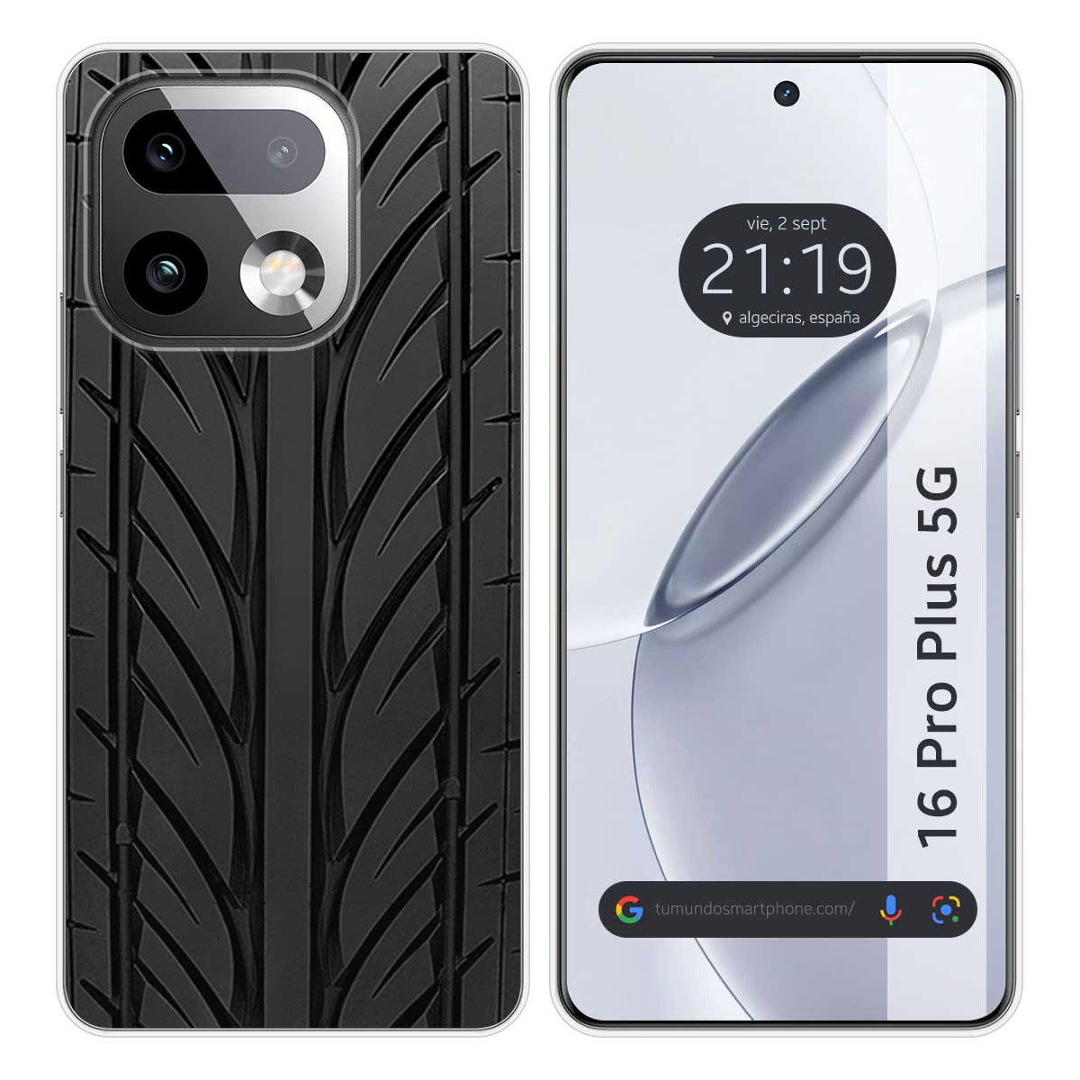 Funda Silicona para Realme 16 Pro+ Plus 5G diseño Neumatico Dibujos