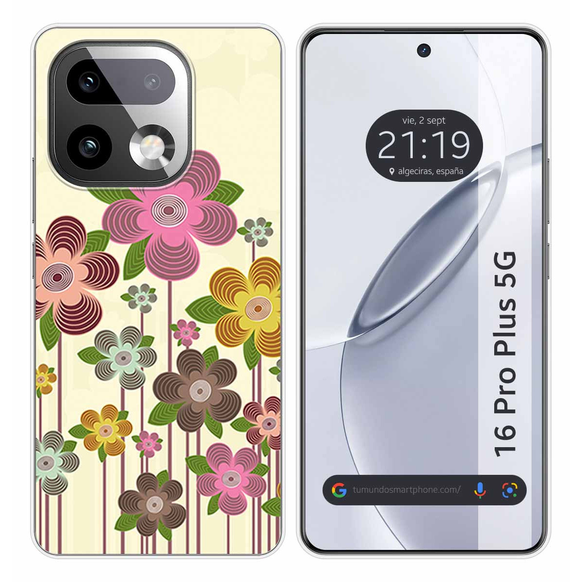 Funda Silicona para Realme 16 Pro+ Plus 5G diseño Primavera En Flor Dibujos