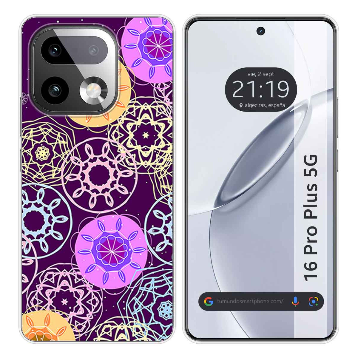 Funda Silicona para Realme 16 Pro+ Plus 5G diseño Radial Dibujos