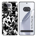 Funda Silicona para Realme 16 Pro+ Plus 5G diseño Snow Camuflaje Dibujos