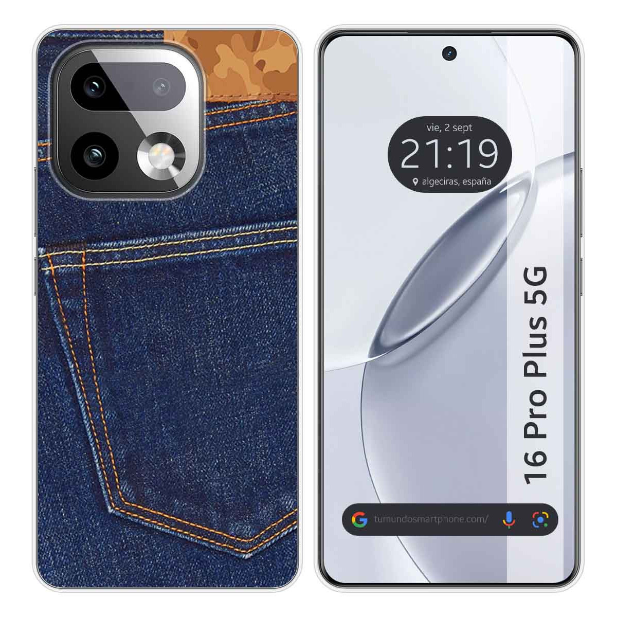 Funda Silicona para Realme 16 Pro+ Plus 5G diseño Vaquero Dibujos