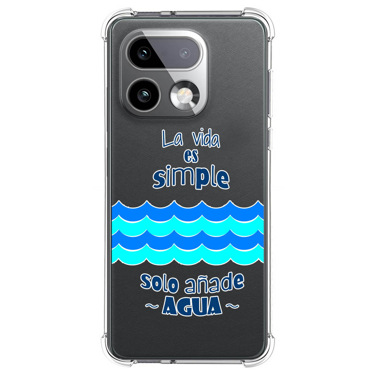 Funda Silicona Antigolpes para Realme 16 Pro+ Plus 5G diseño Agua Dibujos