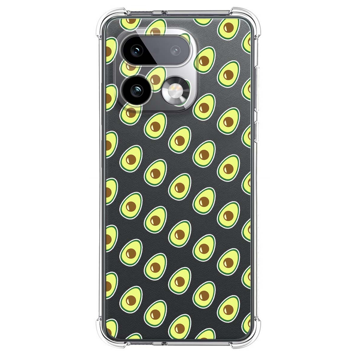 Funda Silicona Antigolpes para Realme 16 Pro+ Plus 5G diseño Aguacate Dibujos