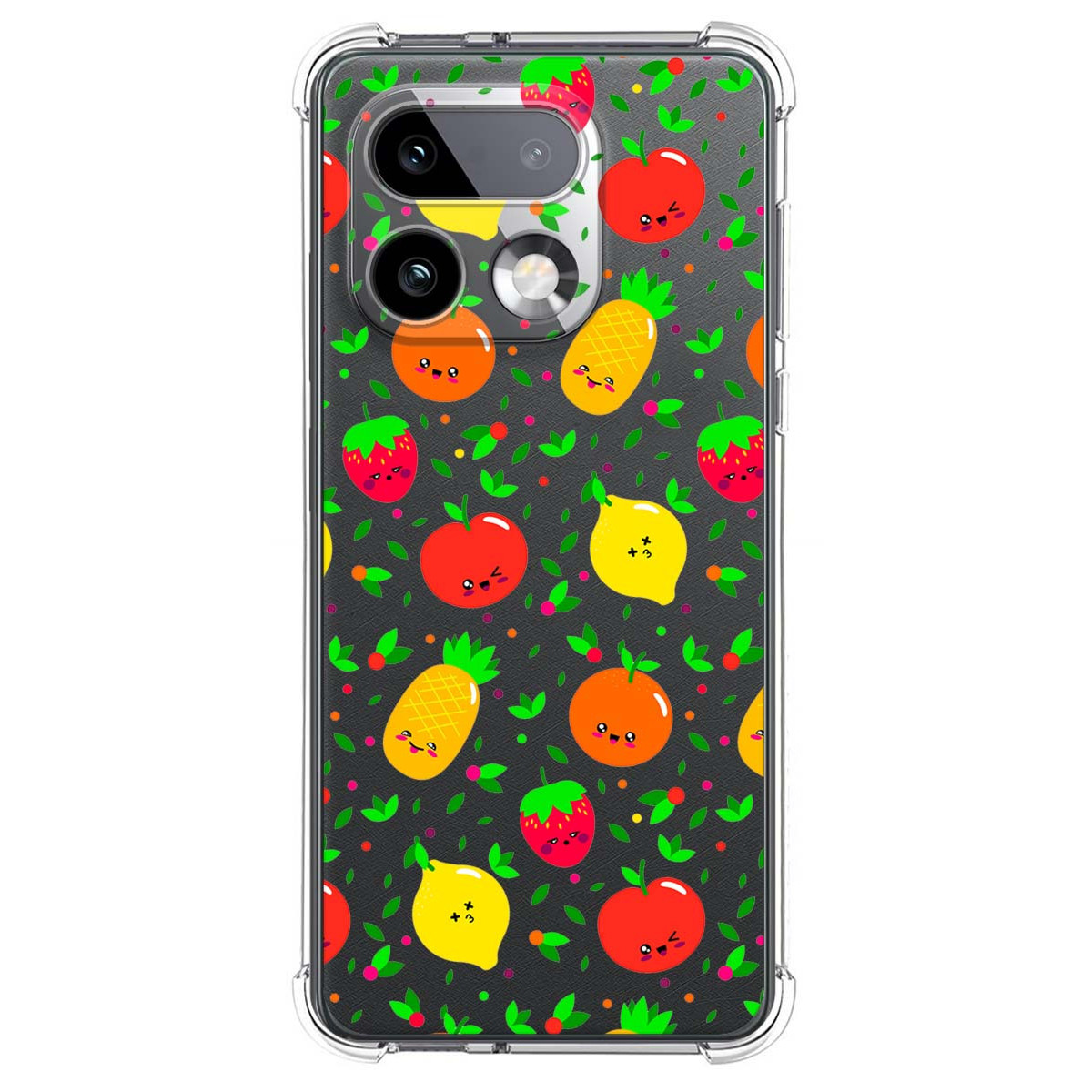 Funda Silicona Antigolpes para Realme 16 Pro+ Plus 5G diseño Frutas 01 Dibujos