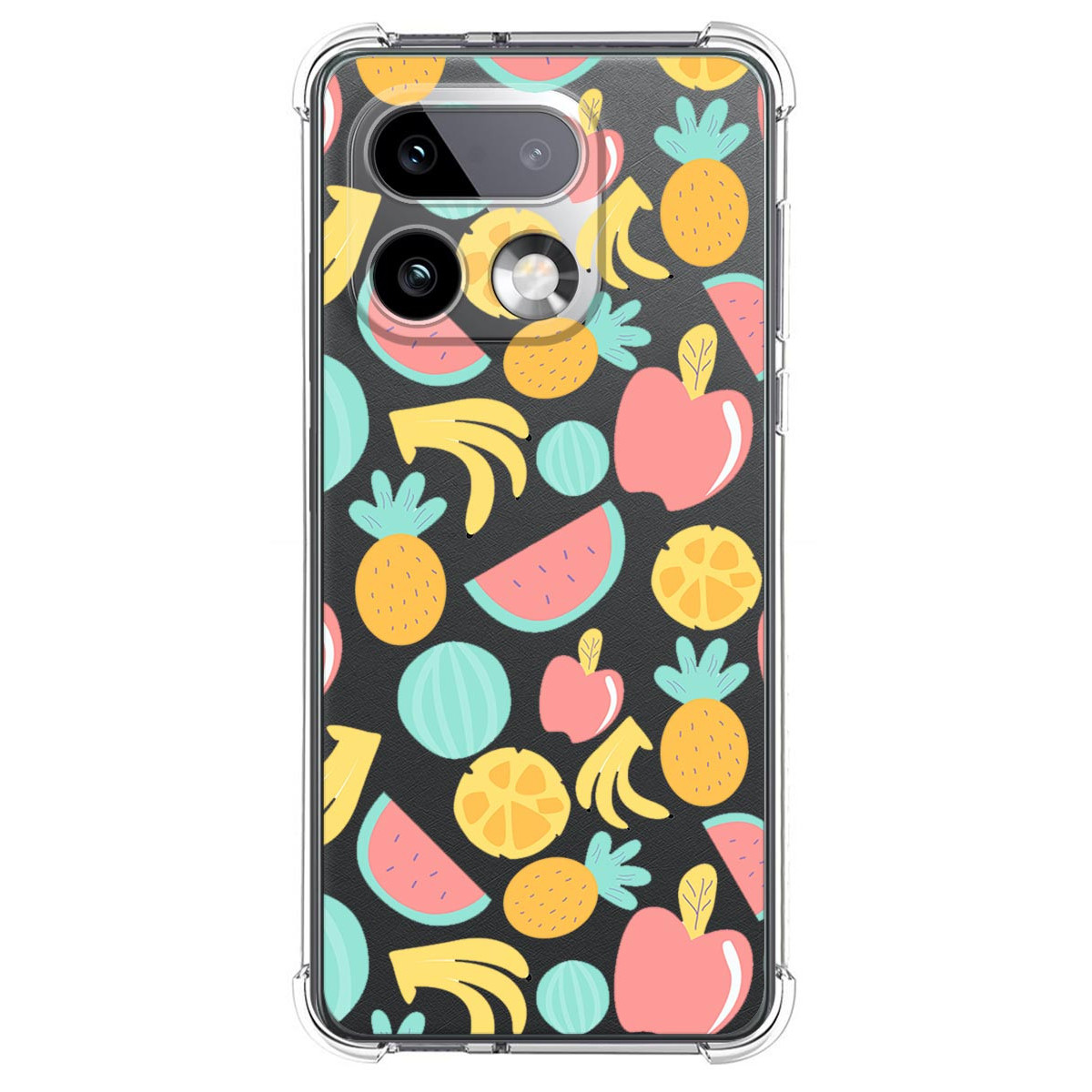 Funda Silicona Antigolpes para Realme 16 Pro+ Plus 5G diseño Frutas 02 Dibujos