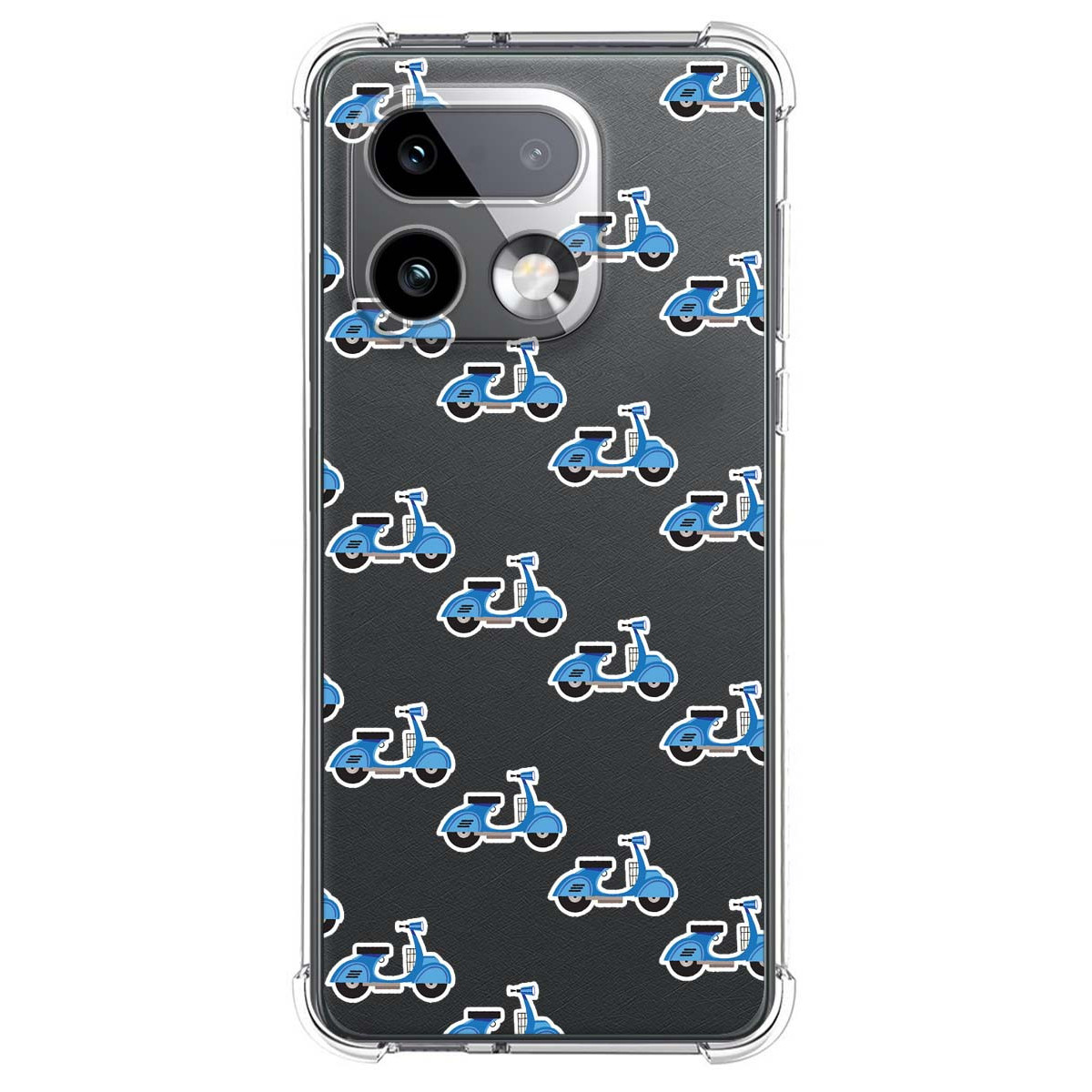 Funda Silicona Antigolpes para Realme 16 Pro+ Plus 5G diseño Scooter Dibujos