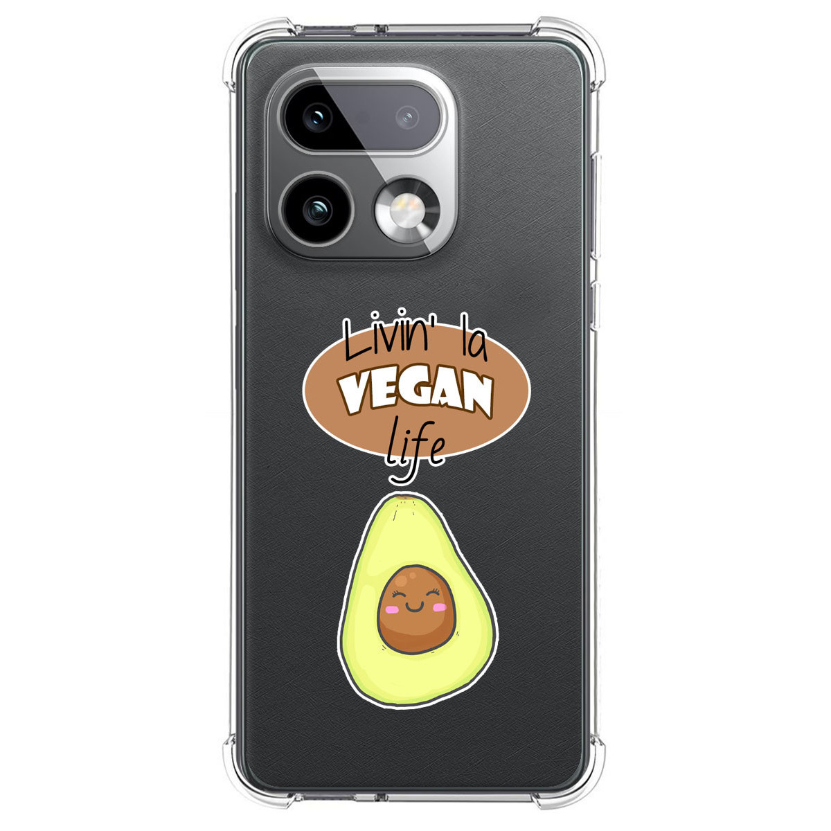 Funda Silicona Antigolpes para Realme 16 Pro+ Plus 5G diseño Vegan Life Dibujos
