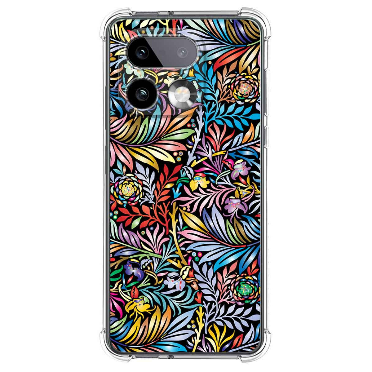 Funda Silicona Antigolpes para Realme 16 Pro+ Plus 5G diseño Flores 04 Dibujos