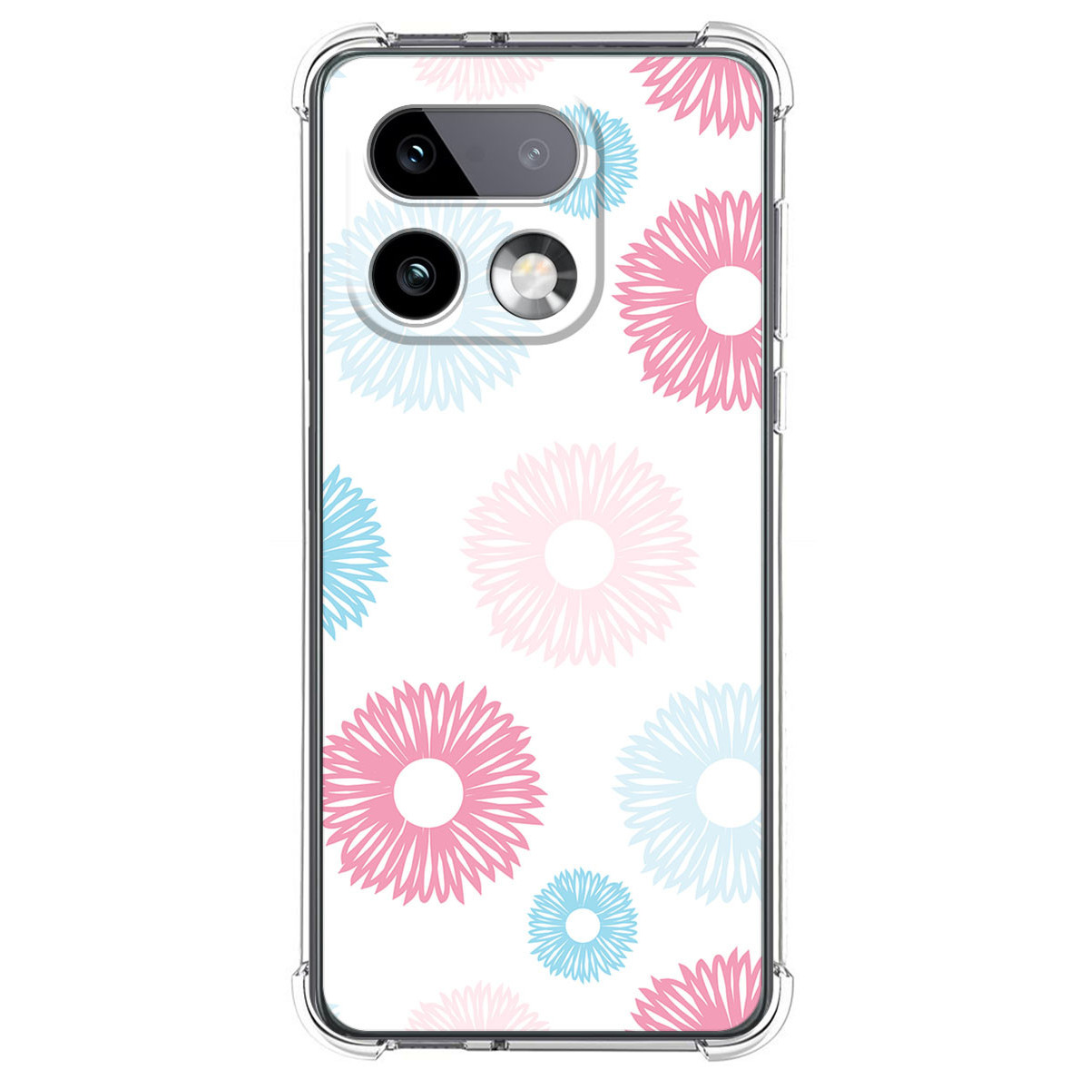 Funda Silicona Antigolpes para Realme 16 Pro+ Plus 5G diseño Flores 06 Dibujos