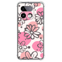 Funda Silicona Antigolpes para Realme 16 Pro+ Plus 5G diseño Flores 09 Dibujos