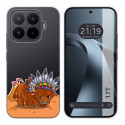 Funda Silicona Transparente para Xiaomi 17T 5G diseño Bufalo Dibujos