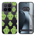 Funda Silicona Transparente para Xiaomi 17T 5G diseño Cactus Dibujos