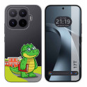 Funda Silicona Transparente para Xiaomi 17T 5G diseño Coco Dibujos