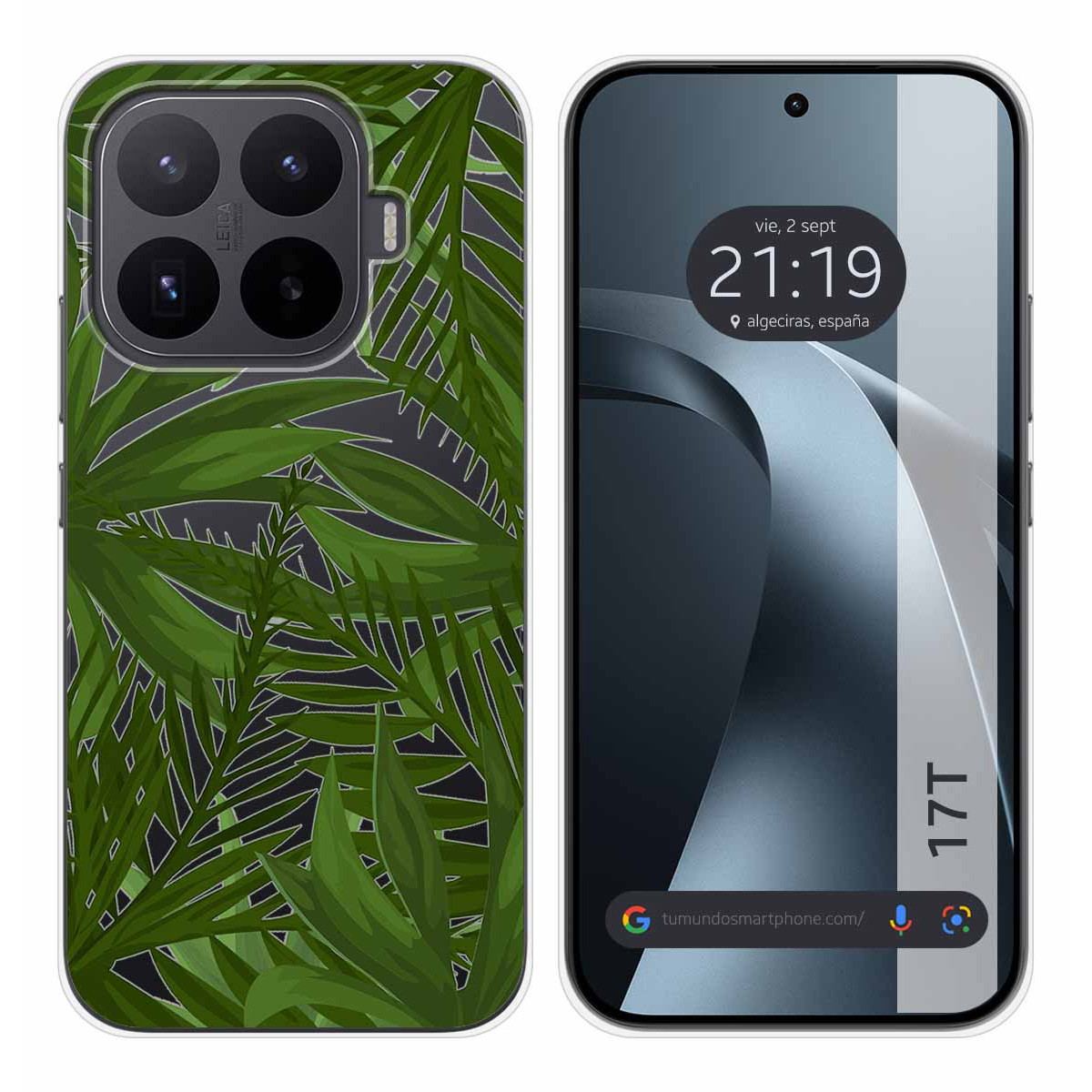 Funda Silicona Transparente para Xiaomi 17T 5G diseño Jungla Dibujos