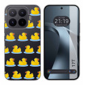 Funda Silicona Transparente para Xiaomi 17T 5G diseño Pato Dibujos