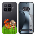 Funda Silicona Transparente para Xiaomi 17T 5G diseño Tigre Dibujos