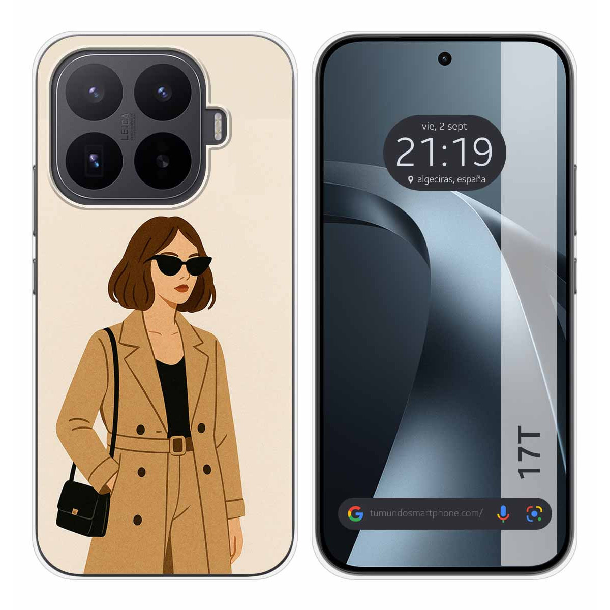 Funda Silicona para Xiaomi 17T 5G diseño Mujer 01 Dibujos