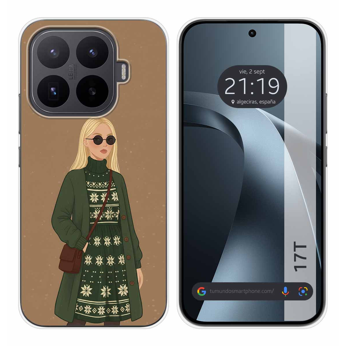 Funda Silicona para Xiaomi 17T 5G diseño Mujer 08 Dibujos